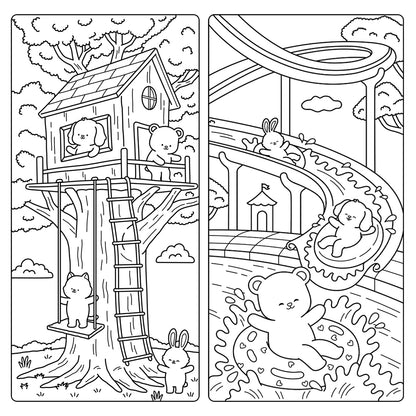 WonderFlat Coloring Book™ — Cozy Adventures